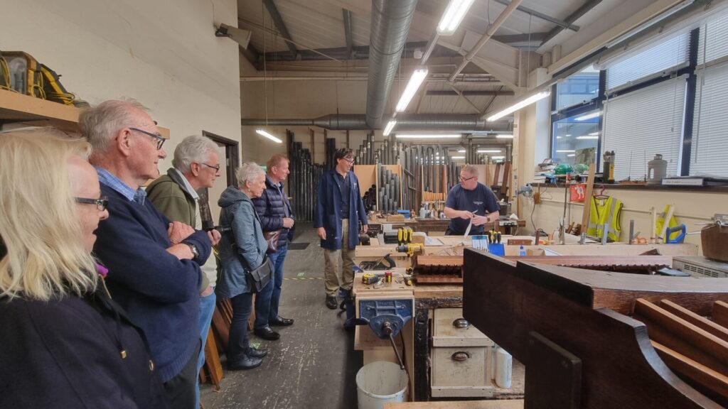 Visit to Harrison & Harrison Organ Factory