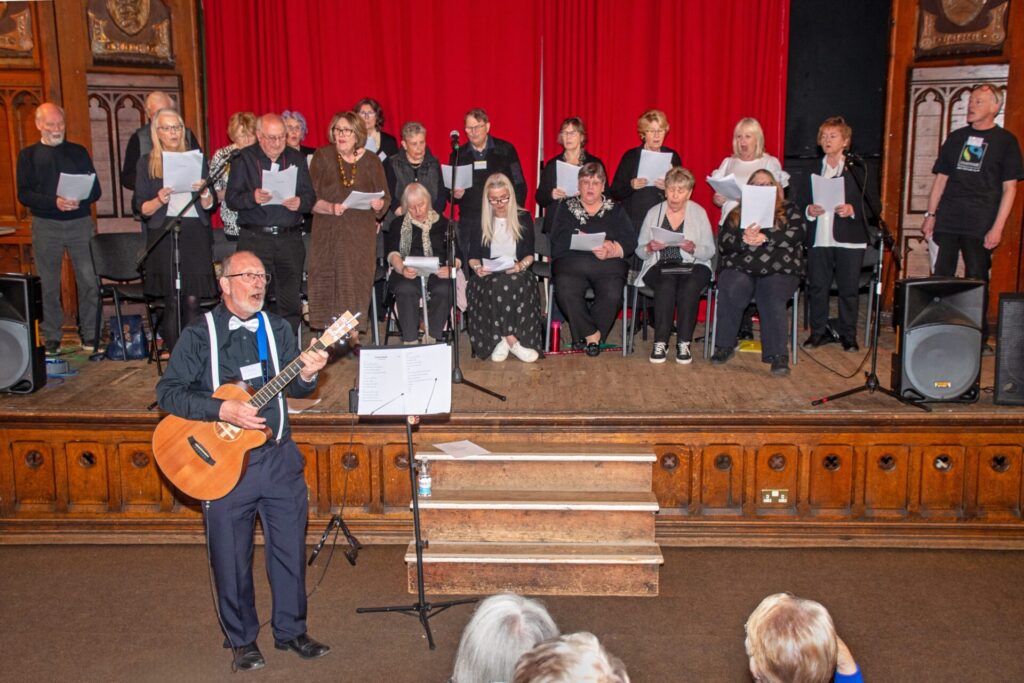 Performing at Ushaw